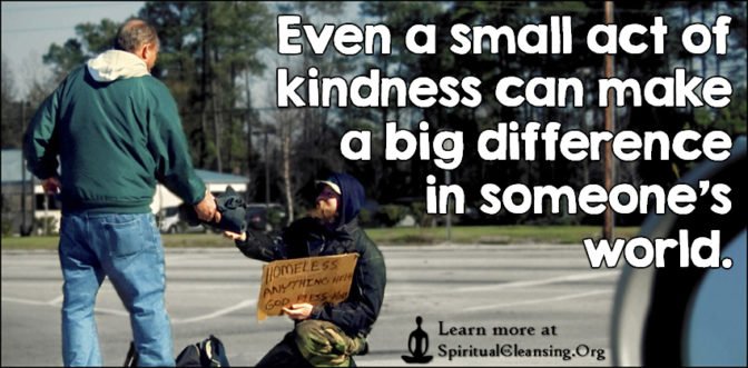 Even a small act of kindness can make a big difference in someone's ...