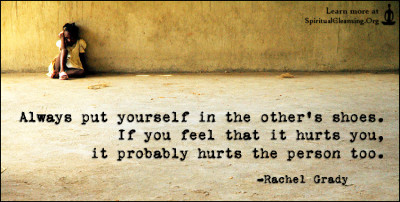Always put yourself in the other's shoes. If you feel that it hurts you, it probably hurts the person too.