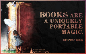 Books are a uniquely portable magic.