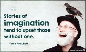 Stories of imagination tend to upset those without one.