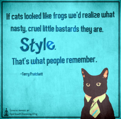 If cats looked like frogs we'd realize what nasty, cruel little bastards they are.